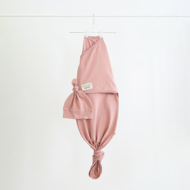 Пелюшка MagBaby Безрозмірна на липучках з шапочкою Каспер пильна троянда