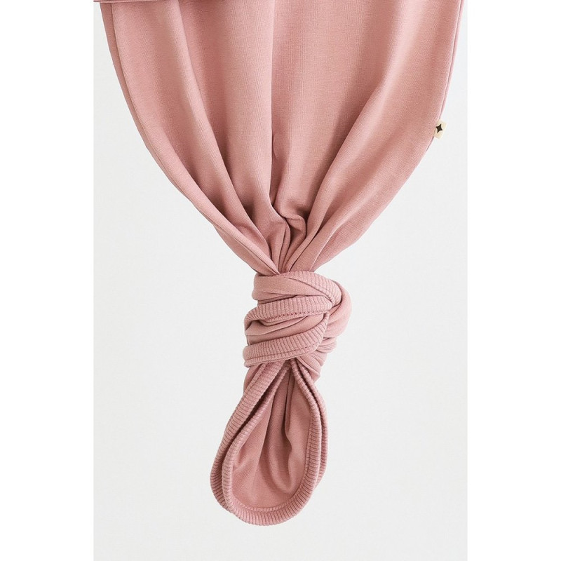 Пелюшка MagBaby Безрозмірна на липучках з шапочкою Каспер пильна троянда