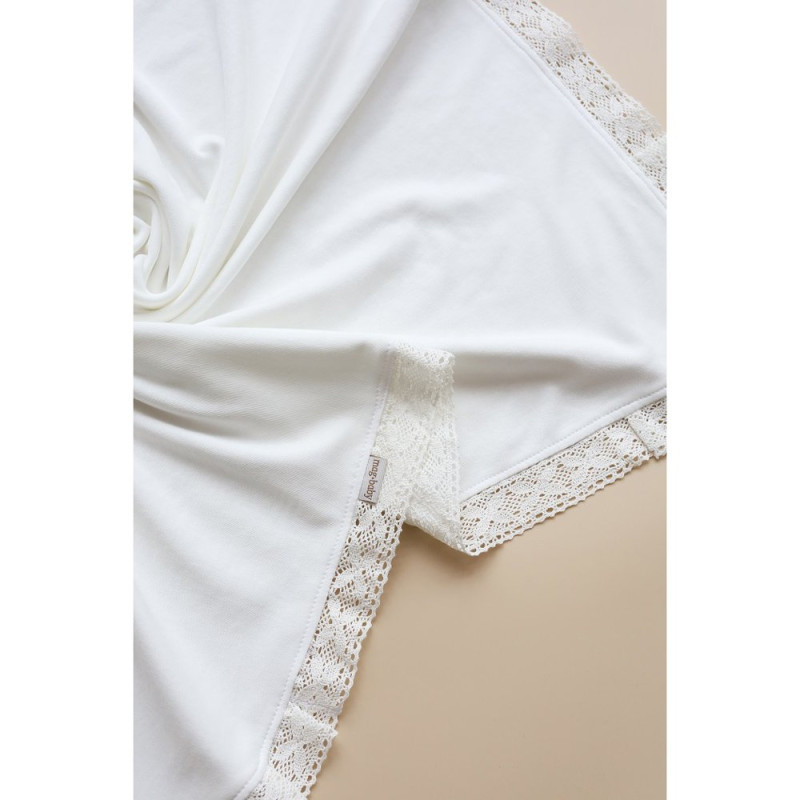 Плед MagBaby на виписку та хрещення Field молочний