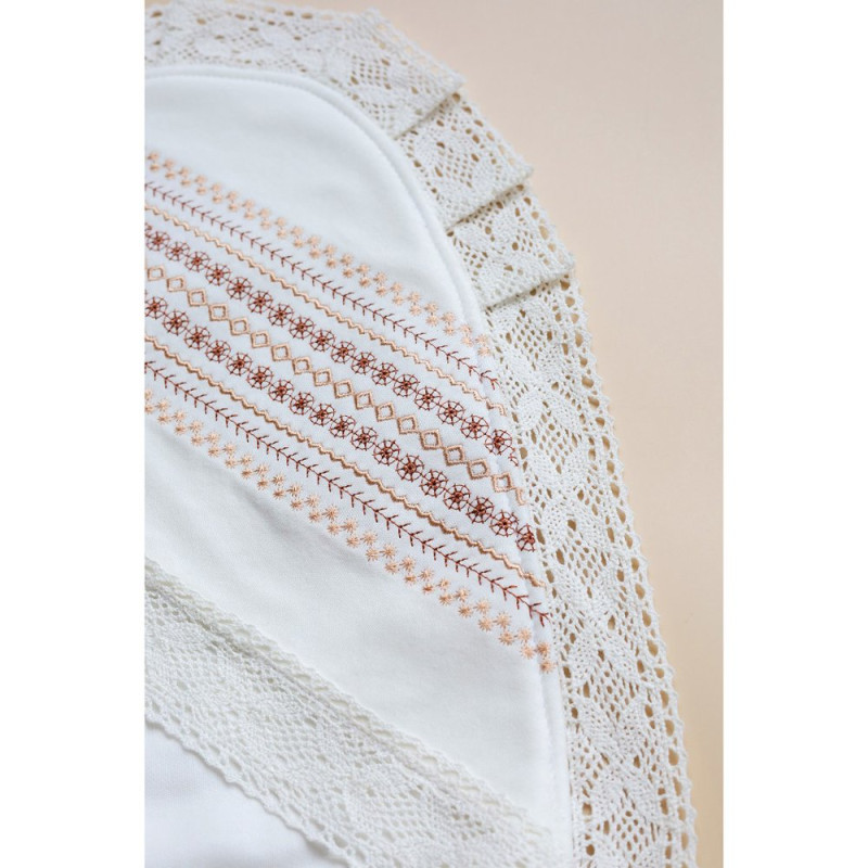 Плед MagBaby на виписку та хрещення Field молочний