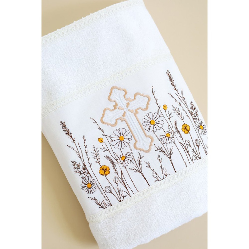 Рушник MagBaby для хрещення Wild flowers