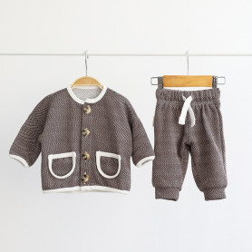 Костюм MagBaby Shelby, 68 розмір, 3-6 міс коричневий зигзаг