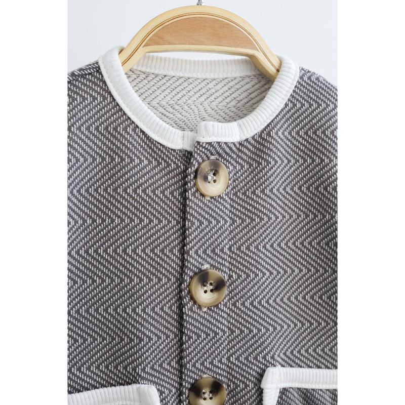 Костюм MagBaby Shelby, 80 розмір, 9-12 міс сірий зигзаг