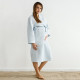 Халат MagBaby Вафельний Mary, L-XL блакитний