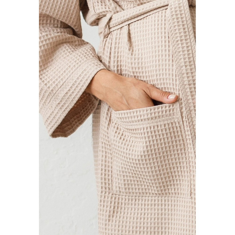 Халат MagBaby Вафельний Mary, L-XL блакитний