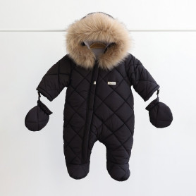 Комбінезон MagBaby Pooh, 74 розмір, 6-9 міс графітовий