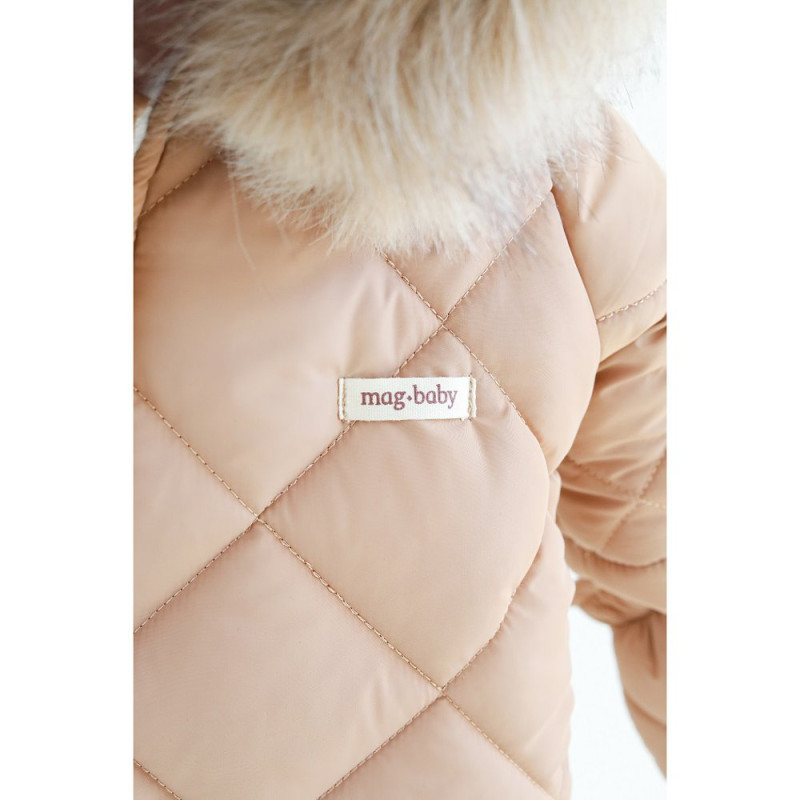 Комбінезон MagBaby Pooh, 80 розмір, 9-12 міс молочний