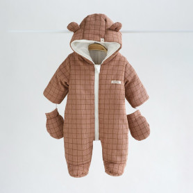 Комбінезон MagBaby Демісезонний Wally, 74 розмір, 6-9 міс коричневий