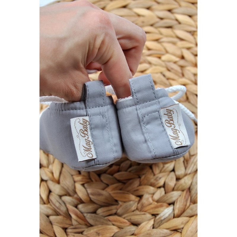 Пінетки MagBaby бавовняні 6-12 міс бірюзові