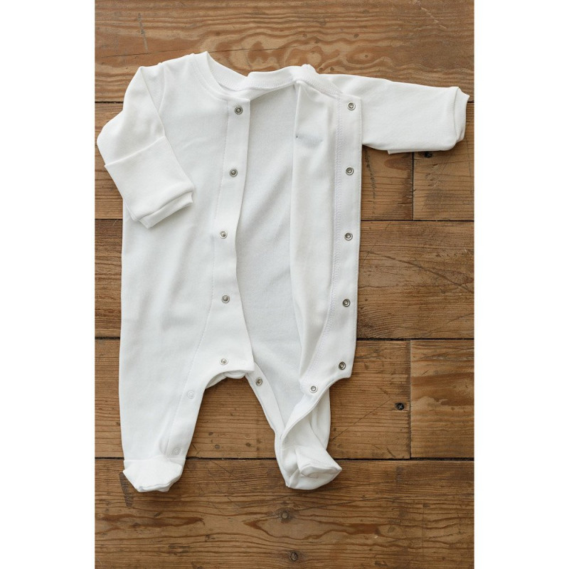 Чоловічки MagBaby з шапочкою Liam, 56 розмір, 0-1 міс світло-молочний