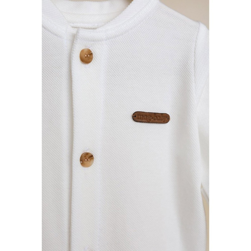 Чоловічки MagBaby Tony, 62 розмір, 0-3 міс молочний