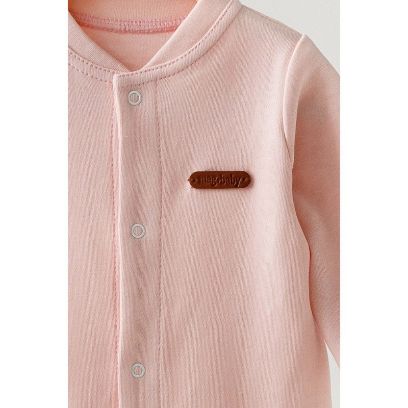 Чоловічки MagBaby Merely, 56 розмір, 0-1 міс світло-рожевий