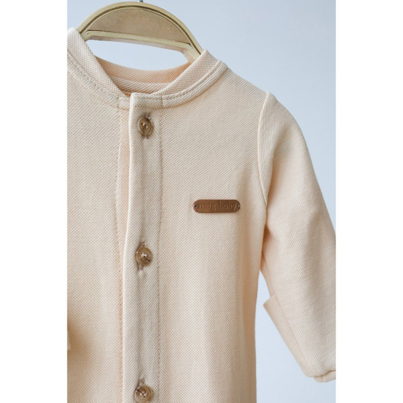 Чоловічки MagBaby Tony, 62 розмір, 0-3 міс бежевий