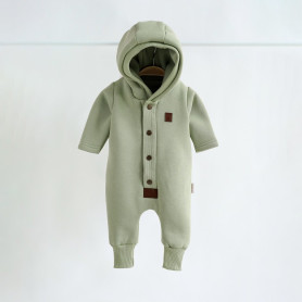 Комбінезон MagBaby з начосом Milan, 62 розмір, 0-3 міс оливковий