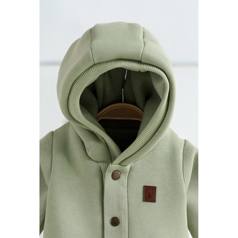 Комбінезон MagBaby з начосом Milan, 80 розмір, 9-12 міс оливковий