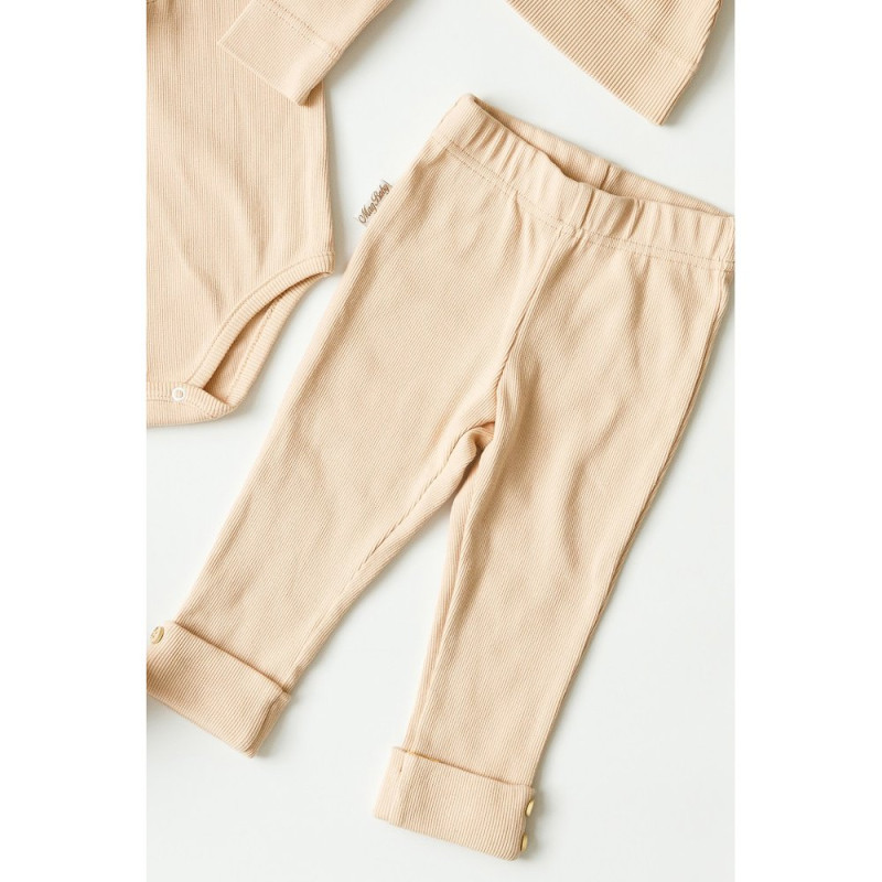 Боді MagBaby набір з лосинами Natural, 80 розмір, 9-12 міс бежевий