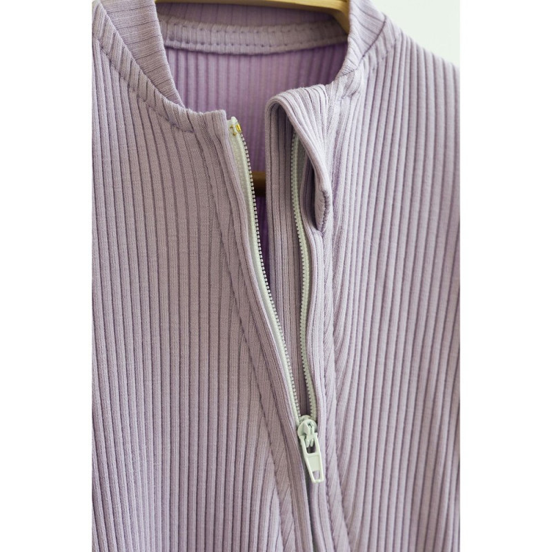 Чоловічки MagBaby Strip, 62 розмір, 0-3 міс бузковий