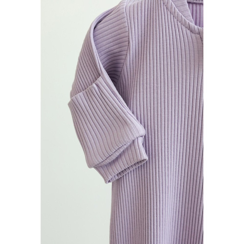 Чоловічки MagBaby Strip, 74 розмір, 6-9 міс бузковий