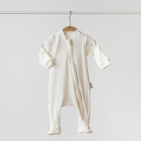 Чоловічки MagBaby Strip, 62 розмір, 0-3 міс молочний