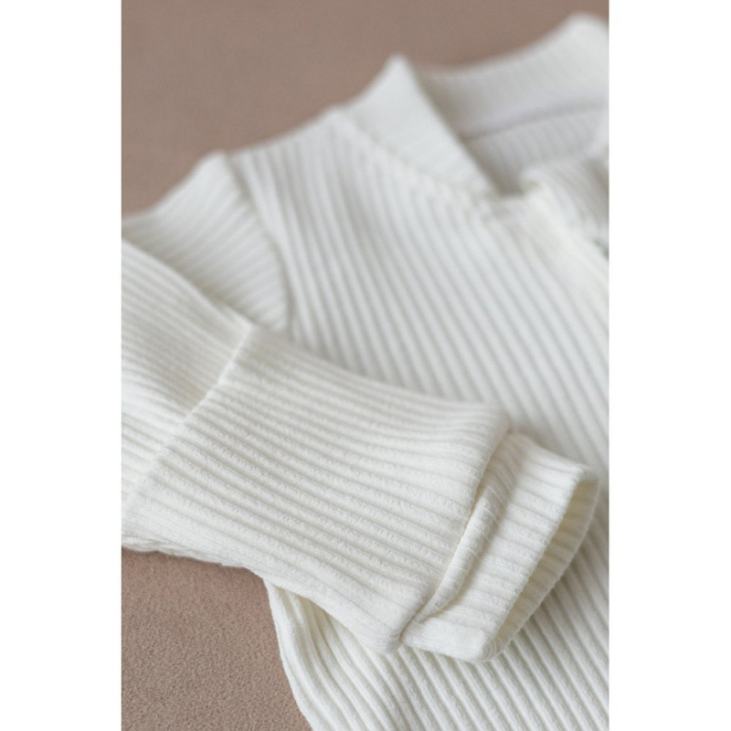 Чоловічки MagBaby Strip, 74 розмір, 6-9 міс молочний