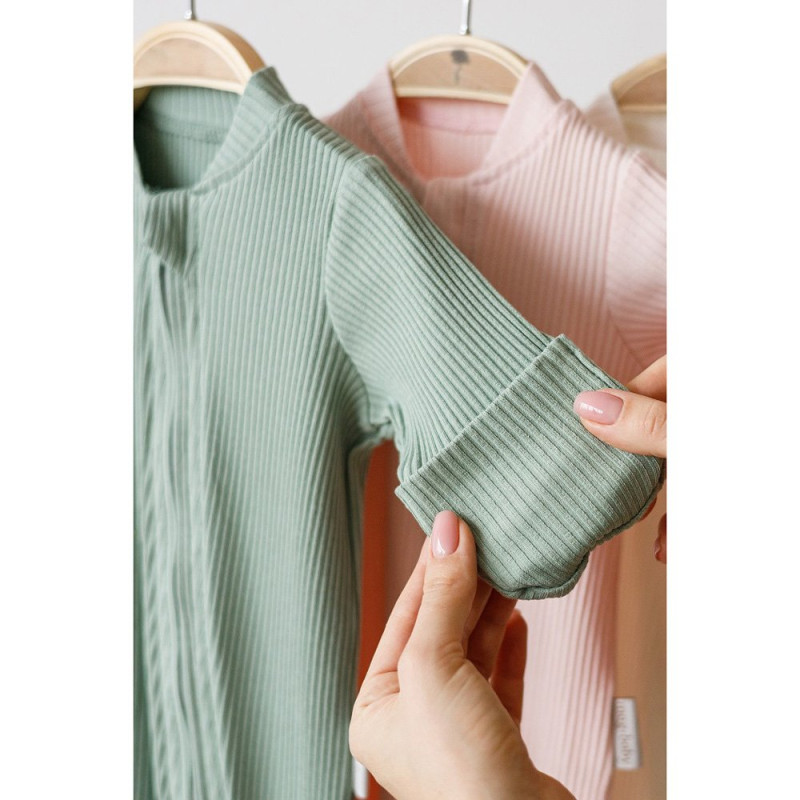 Чоловічки MagBaby Strip, 80 розмір, 9-12 міс лавровий