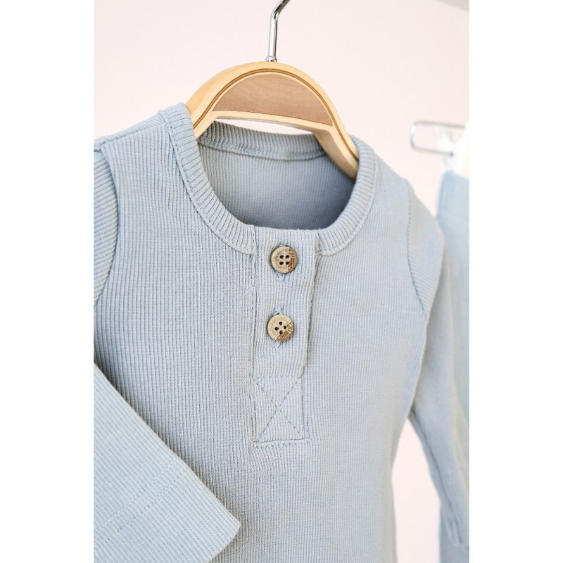 Боді MagBaby набір з лосинами Natural, 62 розмір, 0-3 міс сизий