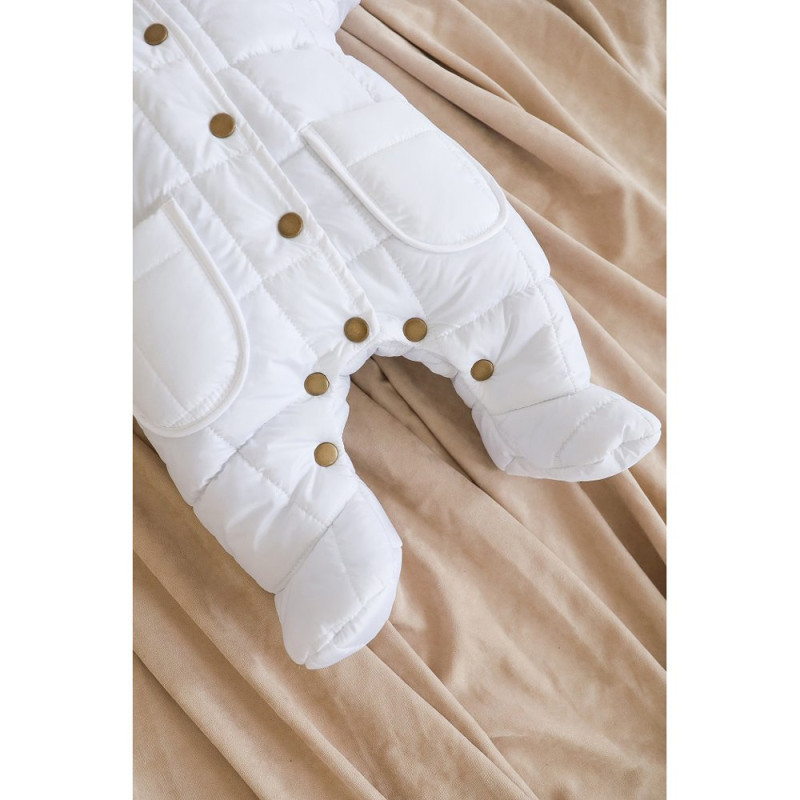 Комбінезон MagBaby Стьобаний Stitch, 68 розмір, 3-6 міс білий