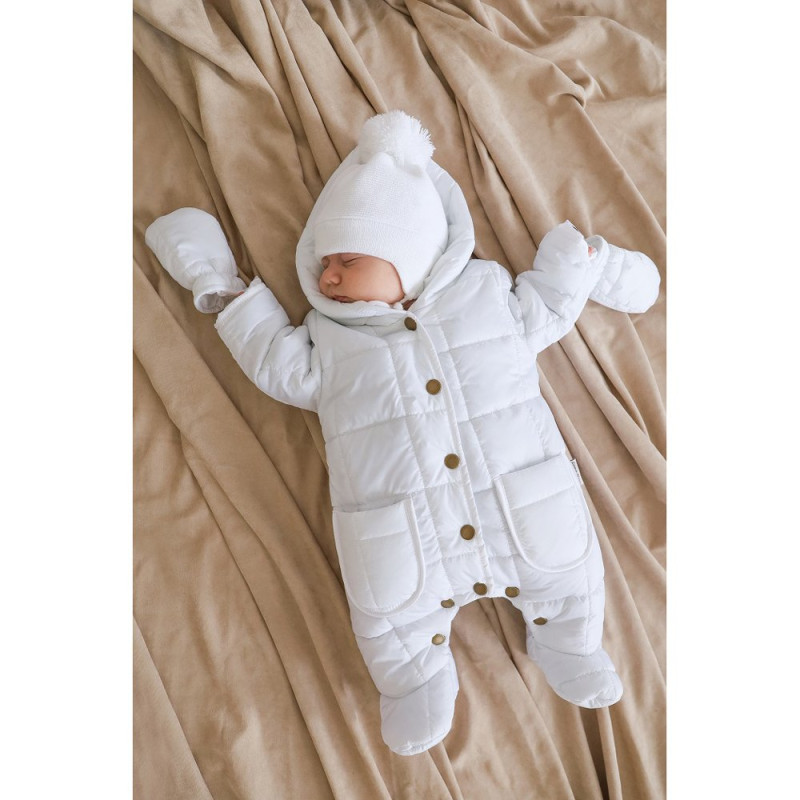 Комбінезон MagBaby Стьобаний Stitch, 68 розмір, 3-6 міс ванільний