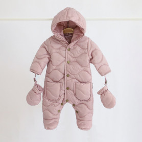 Комбінезон MagBaby Стьобаний Stitch, 80 розмір, 9-12 міс пильна троянда