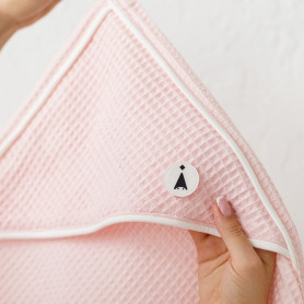 Рушник MagBaby Вафельний Wafel рожевий