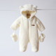 Комбінезон MagBaby Хутряний Teddy 74 розмір, 6-9 міс молочний