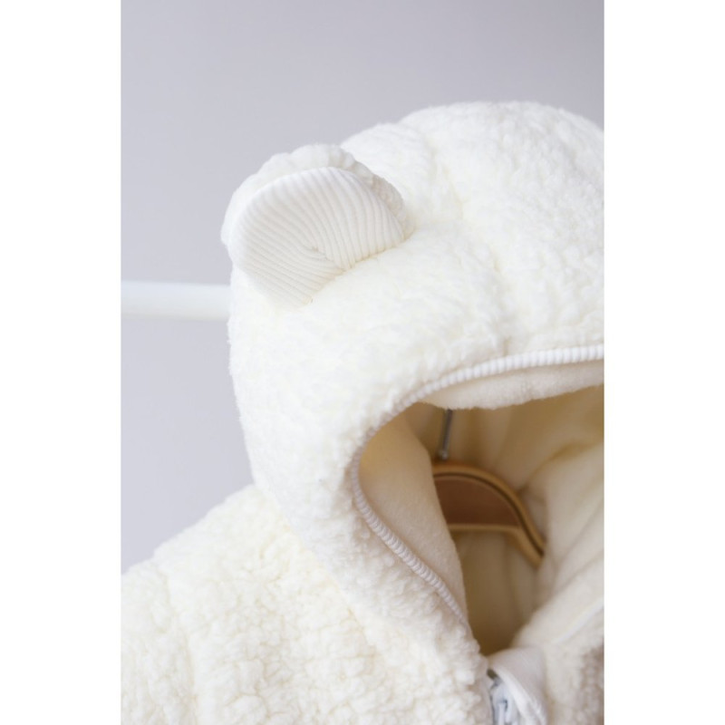 Комбінезон MagBaby Хутряний Teddy 68 розмір, 3-6 міс карамельний