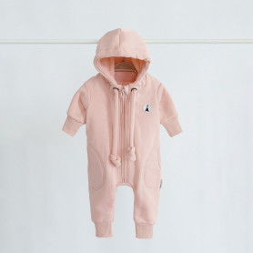 Комбінезон MagBaby на флісі Loony, 74 розмір, 6-9 міс персиковий