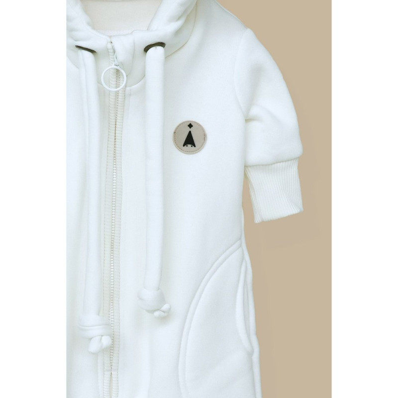 Комбінезон MagBaby на флісі Loony, 62 розмір, 0-3 міс сизий