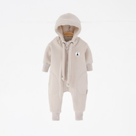 Комбінезон MagBaby на флісі Loony, 62 розмір, 0-3 міс слонова кістка