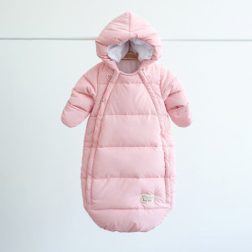 Комбінезон MagBaby Пуховий комбінезон-конверт Zuma рожевий
