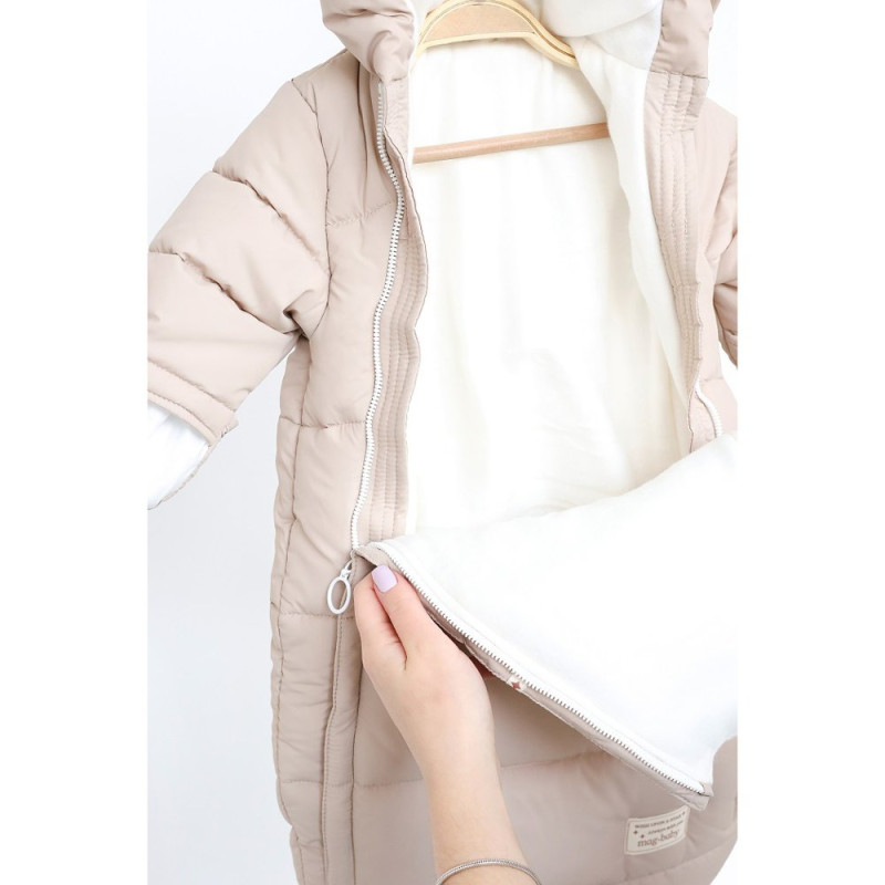 Комбінезон MagBaby Пуховий комбінезон-конверт Zuma рожевий