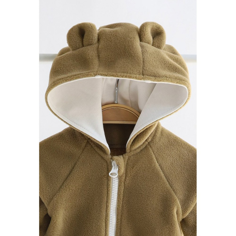 Чоловічки MagBaby Флісовий Bear, 62 розмір, 0-3 міс горіховий