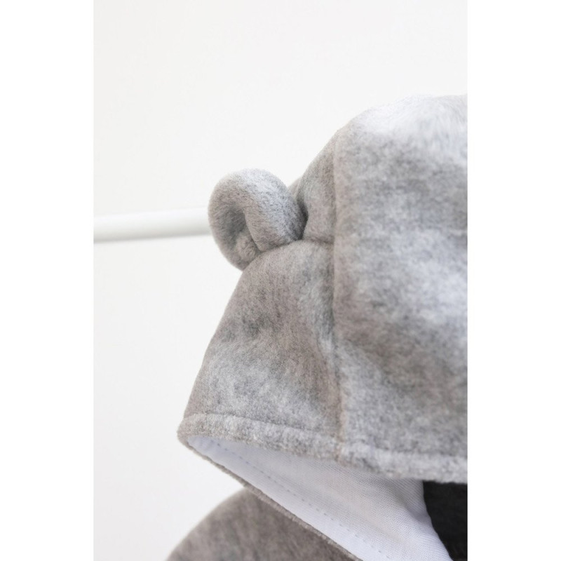 Чоловічки MagBaby Флісовий Bear, 62 розмір, 0-3 міс сірий меланж