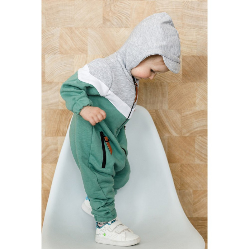 Комбінезон MagBaby Oldy, 74 розмір, 6-9 міс морська хвиля