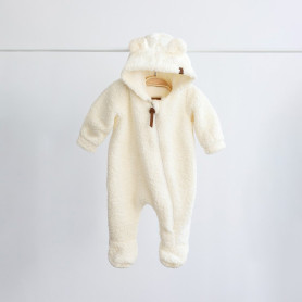 Комбінезон MagBaby Демісезонний Eddy, 74 розмір, 6-9 міс молочний