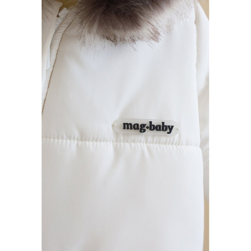 Комбінезон MagBaby Аляска, 62 розмір, 0-3 міс молочний