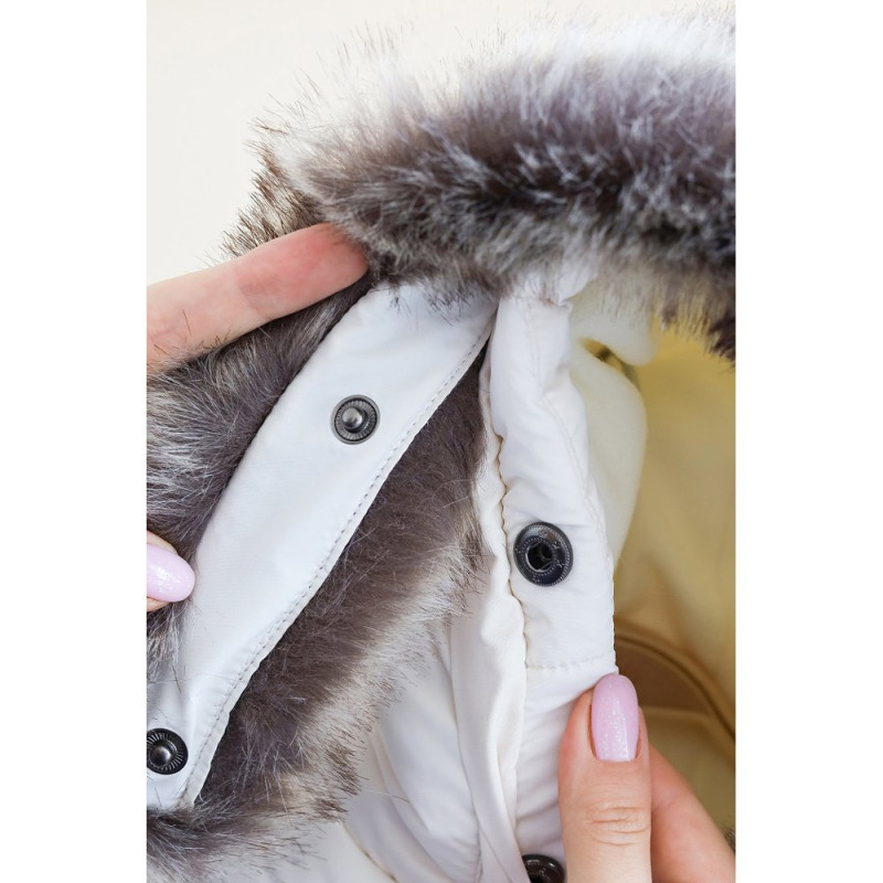 Комбінезон MagBaby Аляска, 68 розмір, 3-6 міс молочний