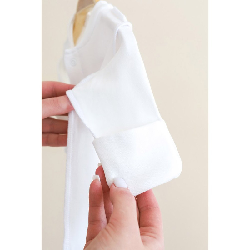 Чоловічки MagBaby Комплект Abel, 62 розмір, 0-3 міс молочний та світло-рожевий