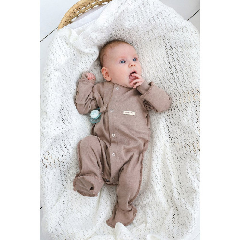 Чоловічки MagBaby Комплект Abel, 62 розмір, 0-3 міс молочний та капучино