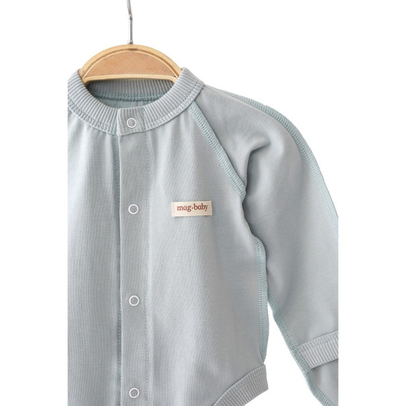 Боді MagBaby Emeri, 62 розмір, 0-3 міс сизий