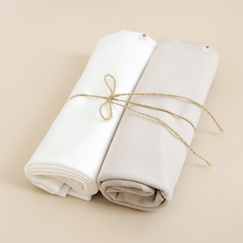 Пелюшка MagBaby Комплект Emeri Молочна та Вершкова