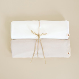 Пелюшка MagBaby Комплект Emeri Молочна та Слонова кістка