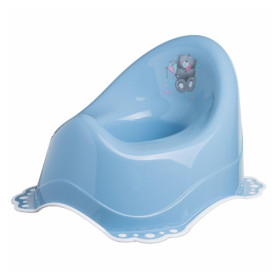 Горщик Maltex з антиковзаючим покриттям Bear Chamber pot with anti slip rubber 4064_36 blue блакитний