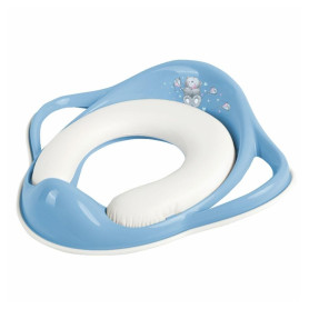 Накладка на унітаз Maltex м'яка Bear Padded toilet trainer seat 6167_36 blue блакитний
